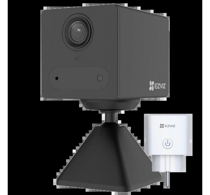 Комплект камера та розетка Ezviz CS-CB2 (1080P,BK)+CS-T30-10B-EU купити.