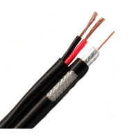 Кабель комбінований OK-NET бухта 305 м Одескабель F5967BVcu+2*0,75 black