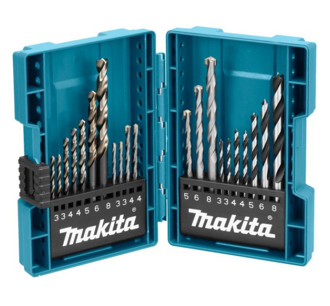 Комбінований набір свердл 21 шт Makita (B-44884) купити.