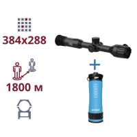 Акція тепловізор та портативний очісник води AGM Adder TS35-384 + LifeSaver Liberty Blue