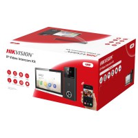 Комплект IP-відеодомофона Hikvsion DS-KIS610-P
