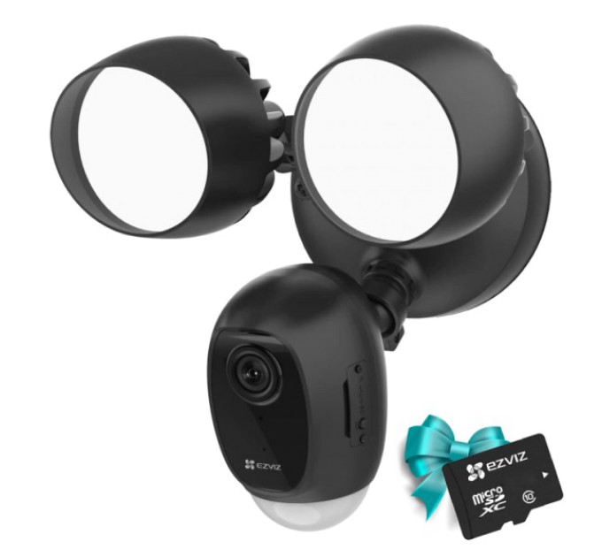 Комплект камера Ezviz LC1C black + карта памяти CS-CMT-CARDT32G-D купити.