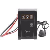 ДБЖ з правильною синусоїдою 12В, під зовнішній АКБ RITAR RITAR RTSW-500 LED