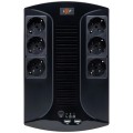 Джерело безперебійного живлення LOGICPOWER 650VA-6PS (455Вт)