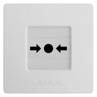 Сповіщувач Ajax Manual Call Point (White) (8EU) ASP ручной беспроводной