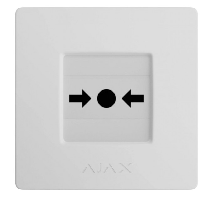 Сповіщувач Ajax Manual Call Point (White) (8EU) ASP ручной беспроводной купити.