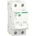 Автоматичний вимикач Schneider Electric RESI9 25 А, 2P, кривая С, 6кА купити.