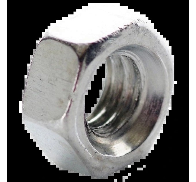 Гайка шестигранна APRO М8 DIN 934 кл. миц. 6 цинк белый (пач. 100 шт.) купити.