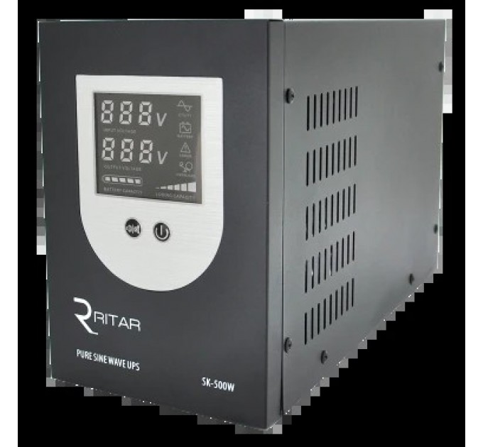 ДБЖ з правильною синусоїдою Ritar SK-800VA (500W)