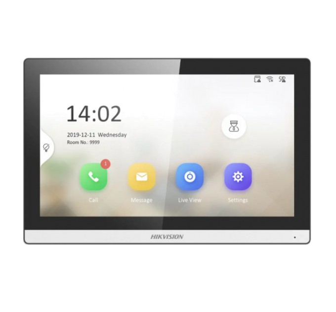 Відеодомофон Hikvision DS-KH6350-WТE1 7" дюймов Wi-Fi купити.