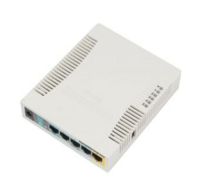 2.4GHz Wi-Fi маршрутизатор з 5-портами Ethernet для домашнього використання MikroTik MikroTik RB951G-2HnD купити.