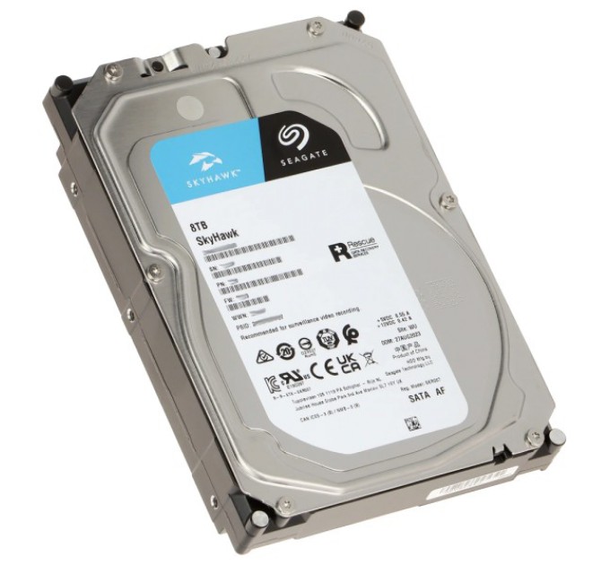 Жорсткий диск внутрішній Seagate SkyHawk ST8000VX010 8Тб купити.