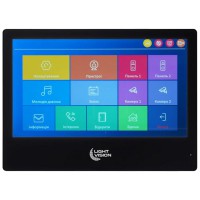 Відеодомофон Light Vision SINGAPORE WiFi FHD BLACK (AI) 10