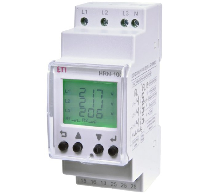 Реле контролю напруги ETI HRN-100 купити.