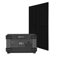 Система автономного живлення однофазна Portable Power Station CS-PS1300 (CN066)(FR) + Canadian Solar CS6R-395MS Full Black