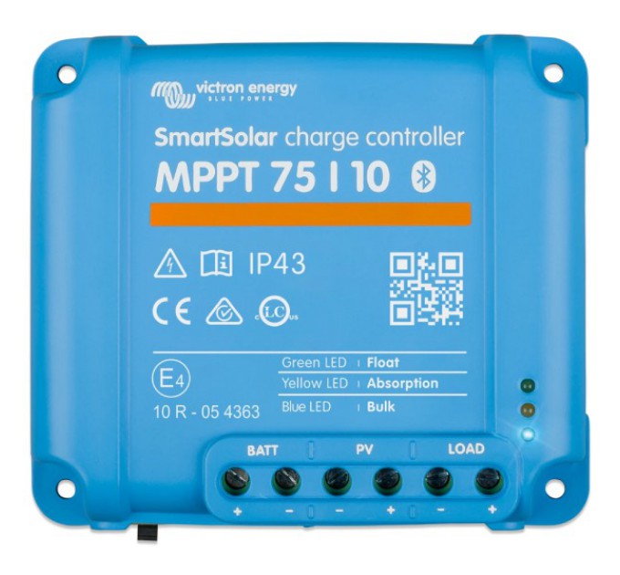 Контролер заряду Victron Energy SmartSolar MPPT 75/10 купити.