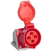 Розетка стаціонарна зовнішня UEA 114 16А 380В 3Р+Е IP44