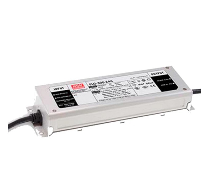 AC/DC-перетворювач для LED Mean Well ELG-300-24A 24В 12.5А купити.