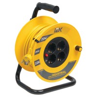 Подовжувач-катушка 4гн 30м З/К УК30 т/з (3х1,5мм2) IP44 IEK