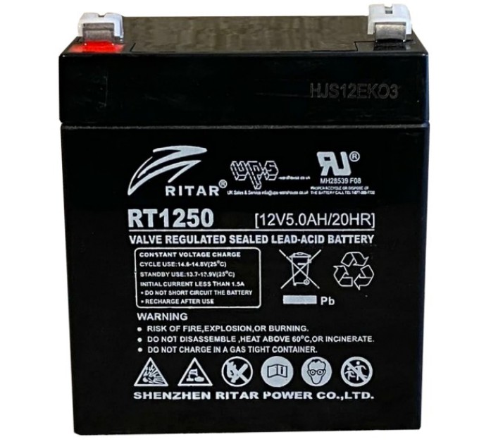 Акумуляторна батарея Ritar RT1250(12V5AH)