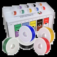 Кабель силіконовий луджений AWG 26 26AWG 0,15 600В 5x10м