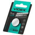 Акумулятор літієвий Videx LIR2032 BLISTER CARD