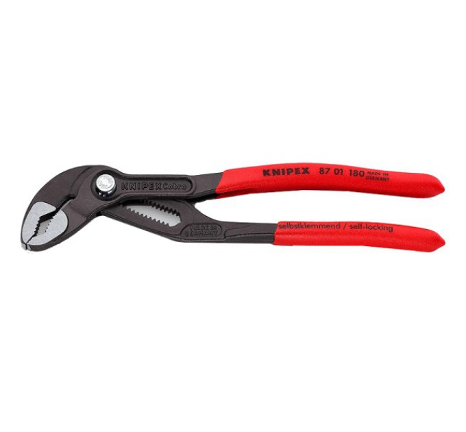Cантехнічні кліщі KNIPEX Cobra 87 01 180 купити.