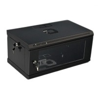 Шафа 19" 4U, 600x350x284мм (Ш*Г*В), економ, акрилове скло, чорний  UA-MGSWL435B