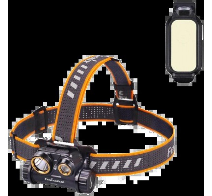 Ліхтар налобний + ліхтар ручний Fenix Fenix HM70R + Fenix E-LITE
