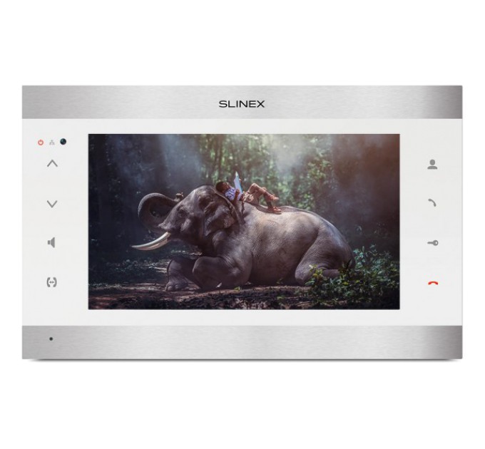 Відеодомофон 10 "Slinex SL-10IPTHD (silver+white) купити.