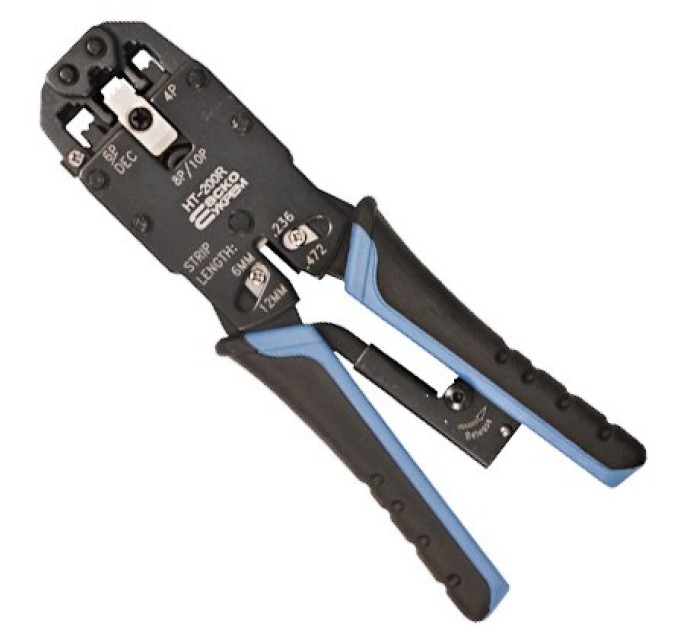 Інструмент для обтискання RJ-45 (8P8C) та RJ-12/11 (6P6C) HT-200R (01102) купити.