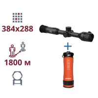 Акція тепловізор та портативний очісник води AGM Adder TS35-384 + LifeSaver Liberty Orange