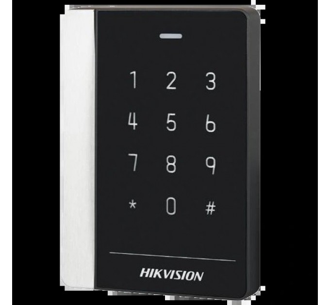 Зчитувач Hikvision DS-K1102AEMK EM/Mifare IP64 купити.