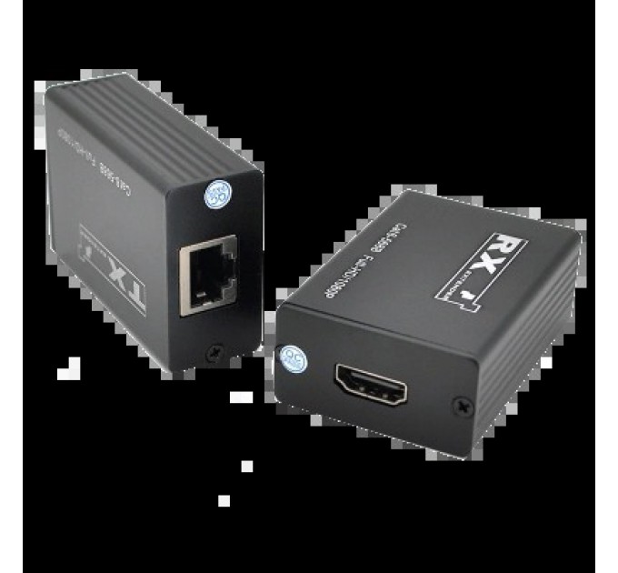 Одноканальний пасивний подовжувач HDMI сигнала по UTP кабелю купити.