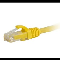 Патч-корд литий жовтий UTP, RJ45 0.5m, кат. 5Е Dtech PC-UTP-05M-YL