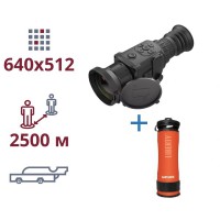 акція тепловізор та портативний очісник води AGM Rattler TS50-640 + LifeSaver Liberty Orange