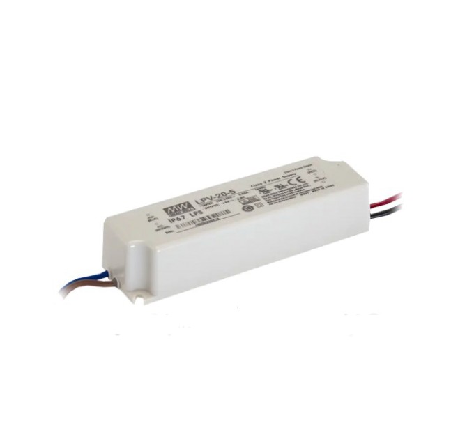 Імпульсне джерело живлення Mean Well LPV-20-24 Rohs AC/DC 24В 0.84А купити.