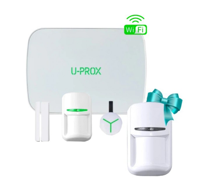 Комплект U-Prox MPX G kit White + U-Prox PIR White в подарок купити.
