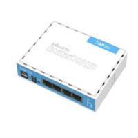 Wi-Fi точка доступу MikroTik hAP lite (RB941-2nD) з 4-портами Ethernet для домашнього використання 2.4GHz