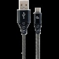 Кабель Cablexpert CC-USB2B-AMCM-1M-BW USB A - USB C 1м купити.