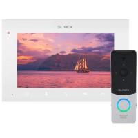Комплект відеодомофону Slinex ML-20HD(Black)+SQ-07MTHD(White)