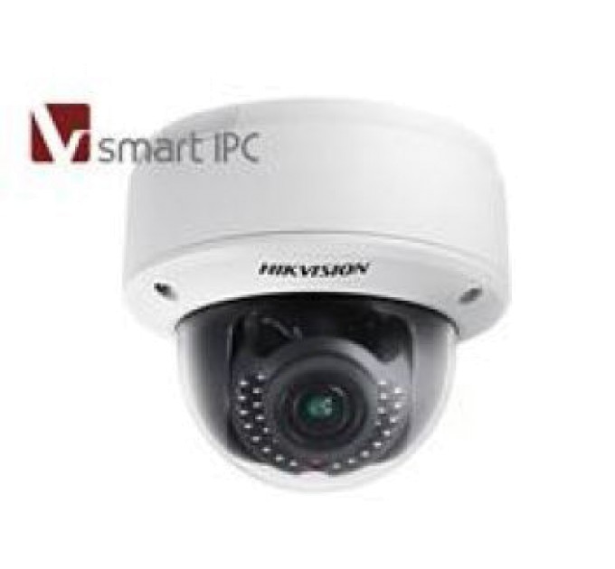 2Мп IP інтелектуальна мережева купольна відеокамера Hikvision iDS-2CD6124FWD-IZ/F (8-32 мм) купити.
