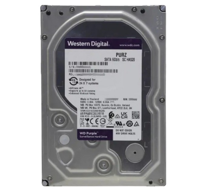 Жорсткий диск Western Digital Purple (WD11PURZ) 1ТВ 3.5" купити.