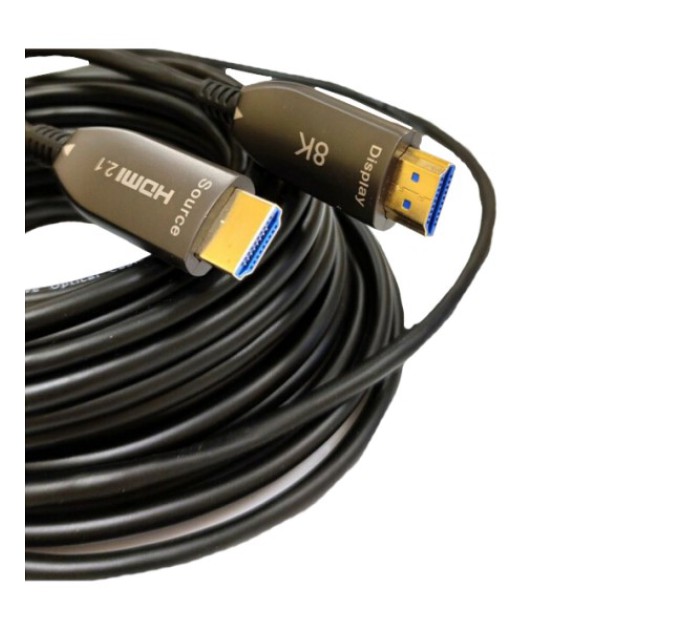 патчкорд 10м з передачею сигналу 8K UHD 48 Gbps по оптичному кабелю (AOC)  HDMI 2.1