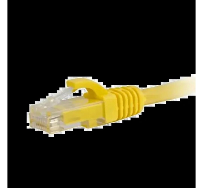 Патч-корд литий жовтий UTP, RJ45 1m, кат. 5Е Hypernet Hypernet PC-UTP-1M-YL