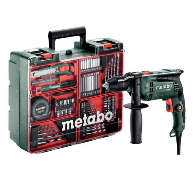 Дриль ударний Metabo SBE 650 Mobile Workshop (600742870)