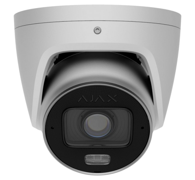 IP відеокамера Ajax TurretCam HLVF (8 Mp) (2.8-12мм) ASP white купити.