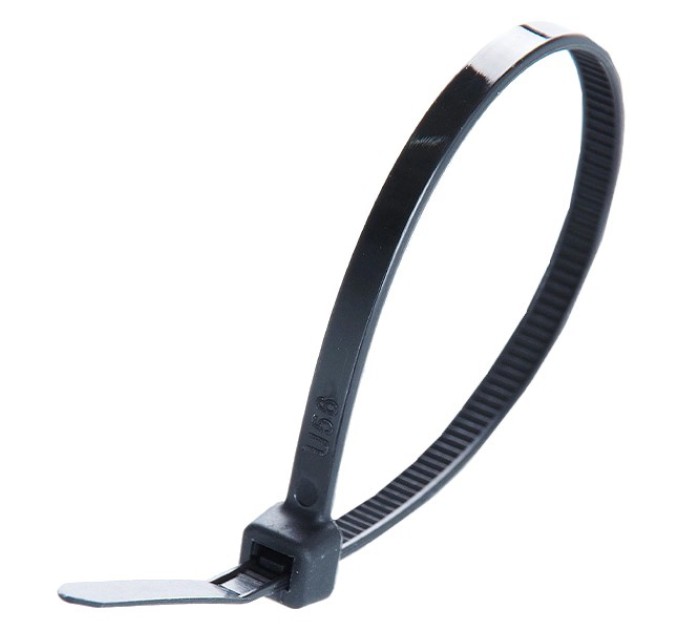 Стяжка кабельна E.next e.ct.stand.280.4.black 4х280 (100 шт) купити.