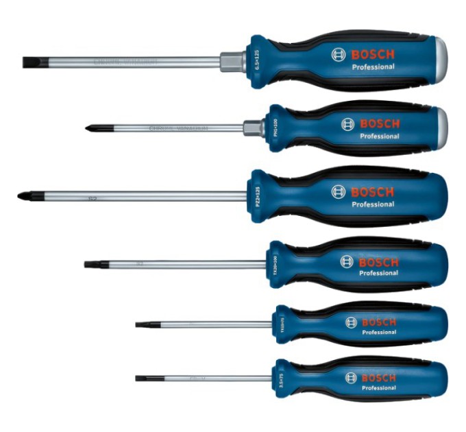 Набір викруток Bosch Professional (1600A02CV3) SL / PH / PZ / TX 6 шт купити.