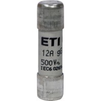 Запобіжник ETI CH10x38 gG 12A 500V